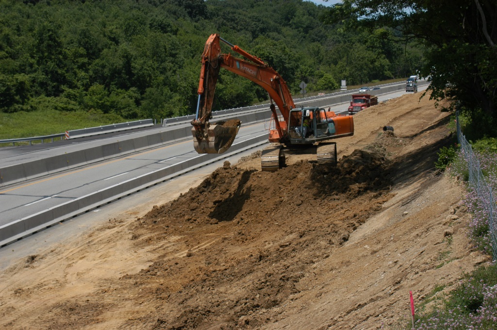 Roadside construction