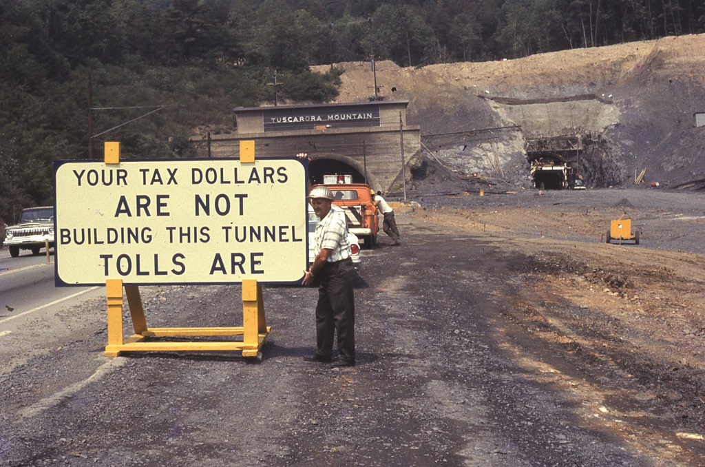 Old Tolling sign