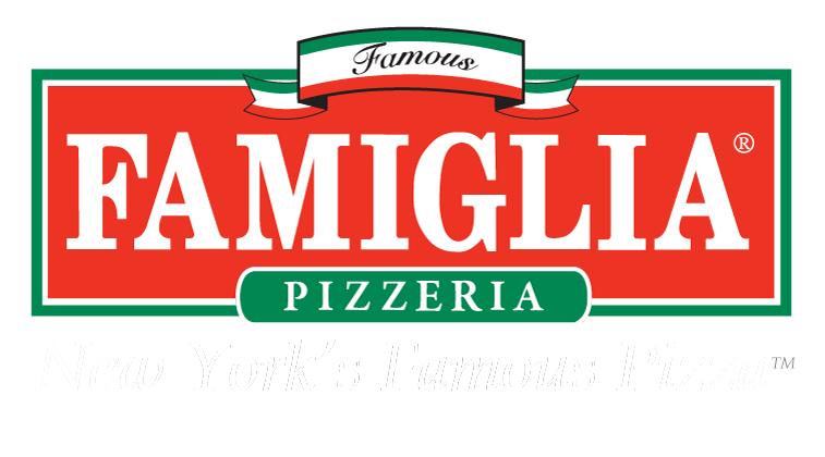 Famous Famiglia Pizzeria logo, New York's Famous Pizza