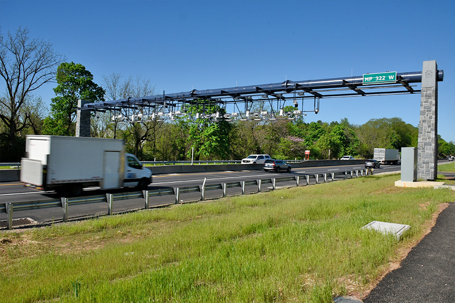 Open Road Tolling Gantry