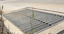 Stormwater inlet grate
