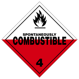 Spontaneously Combustible Class 4.2