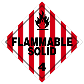 HazMat Flammable Class 4.1