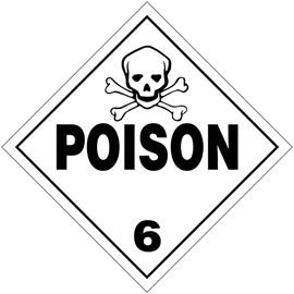 Poison (Other than Inhalation Hazard) Class 6