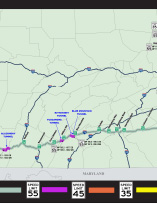 PA Turnpike Speed Limit Map