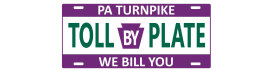 PA Turnpike Toll By Plate Logo