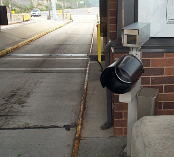 PA Turnpike Toll Point high-speed camera