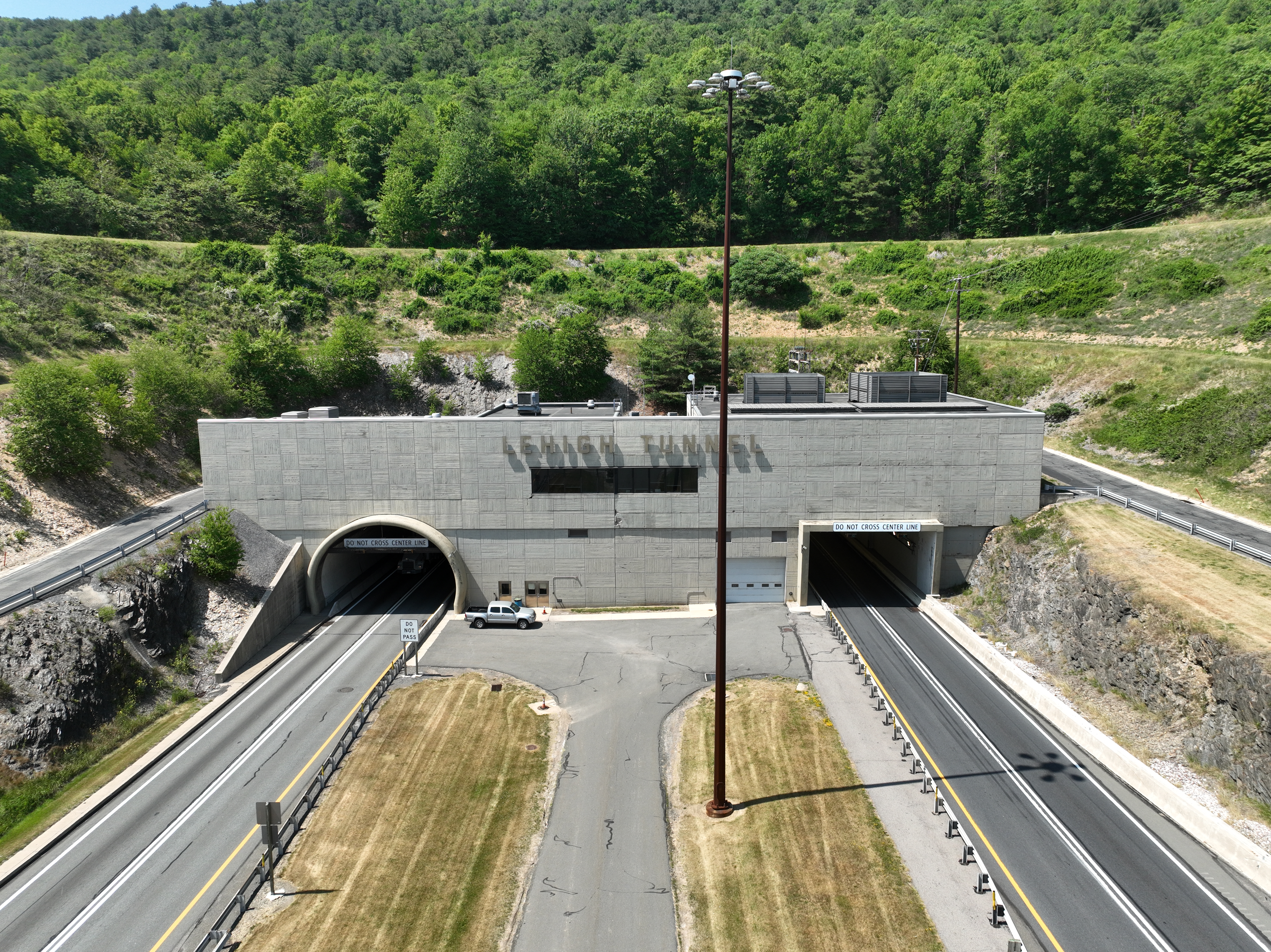 Drone tunnel entrance