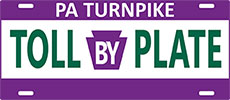 PA TURNPIKE - TOLL BY Plate