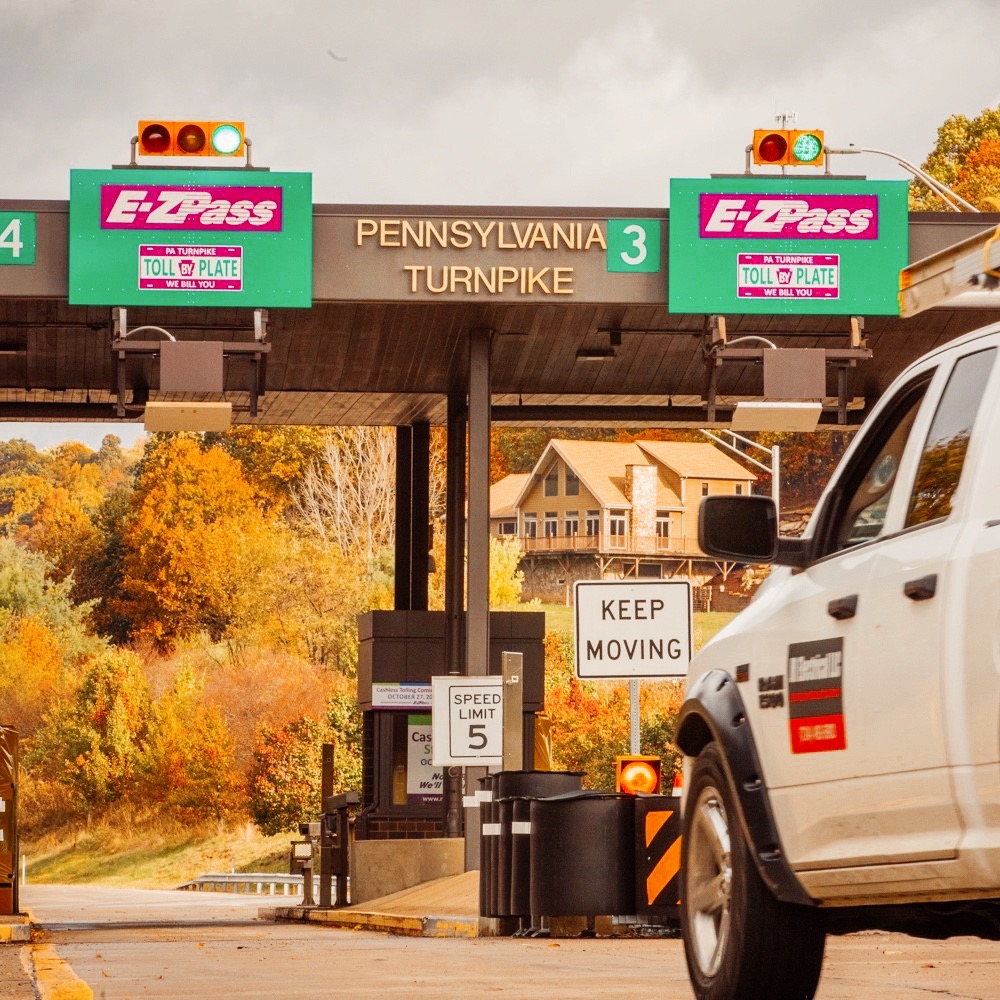 fall toll booth