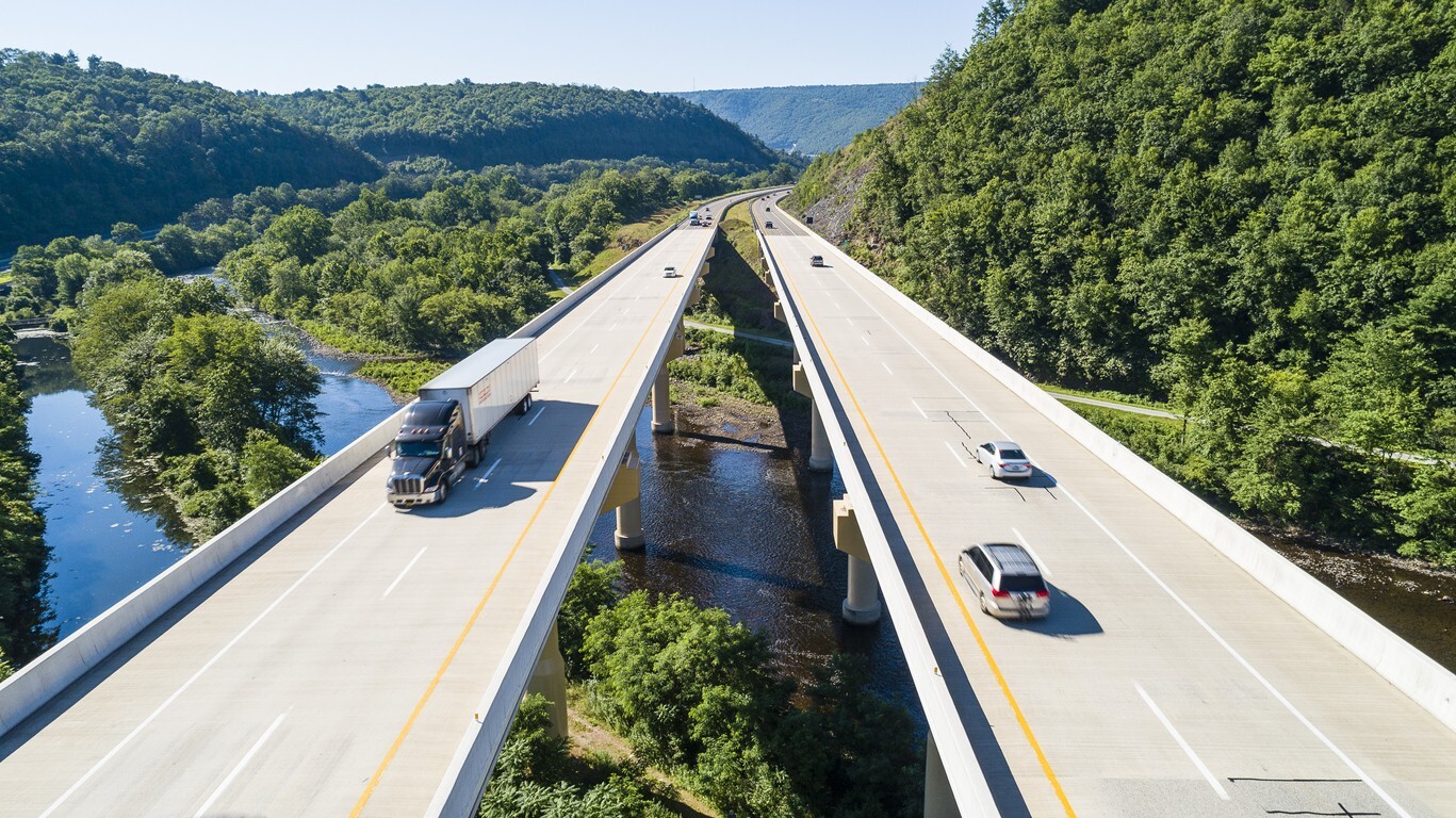 Lehigh Pa Turnpike Bridge
