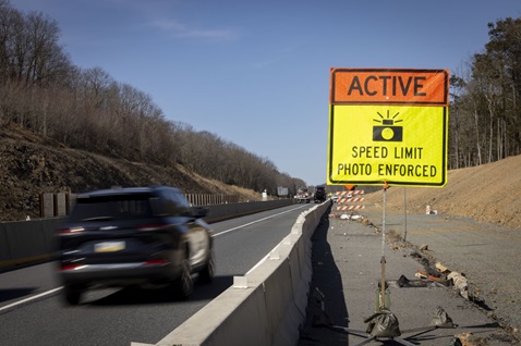 Speed enforcement camera