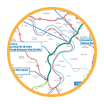 PA Turnpike map