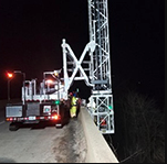 Fiber Optic Network being installed