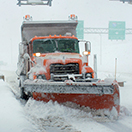 Snowblow on the PA Turnpike