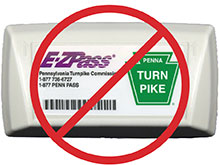 No E-ZPass Transponder