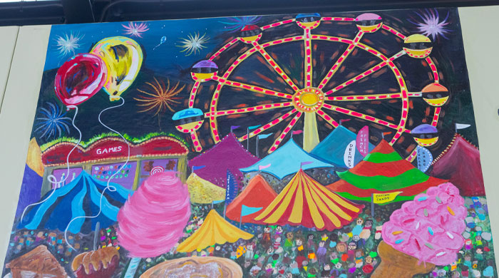 Art Sparks - Art Display - Blue Mountain