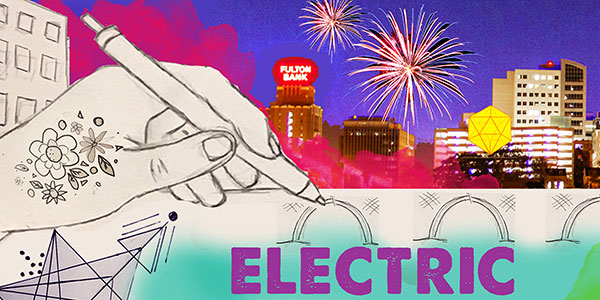 Electric - Art Sparks - Art Display - Lawn