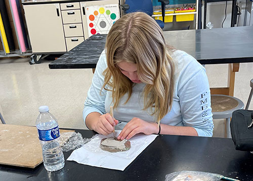 Everett High School Student