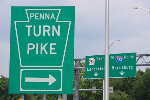 PA Turnpike Sign
