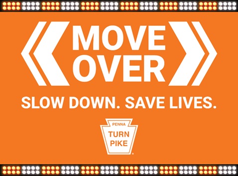 Road Ahead Move Over Lights