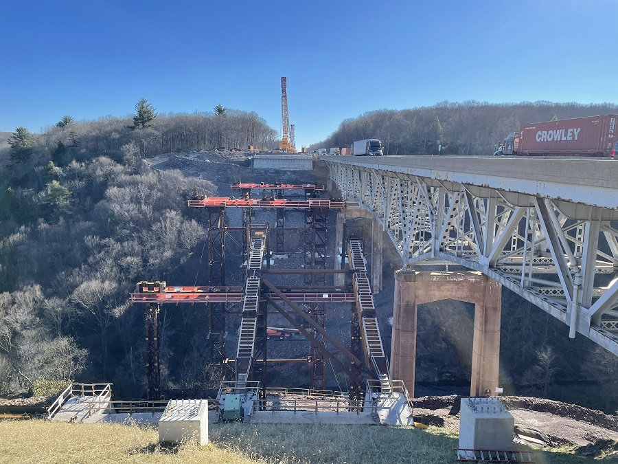 Bridge construction south