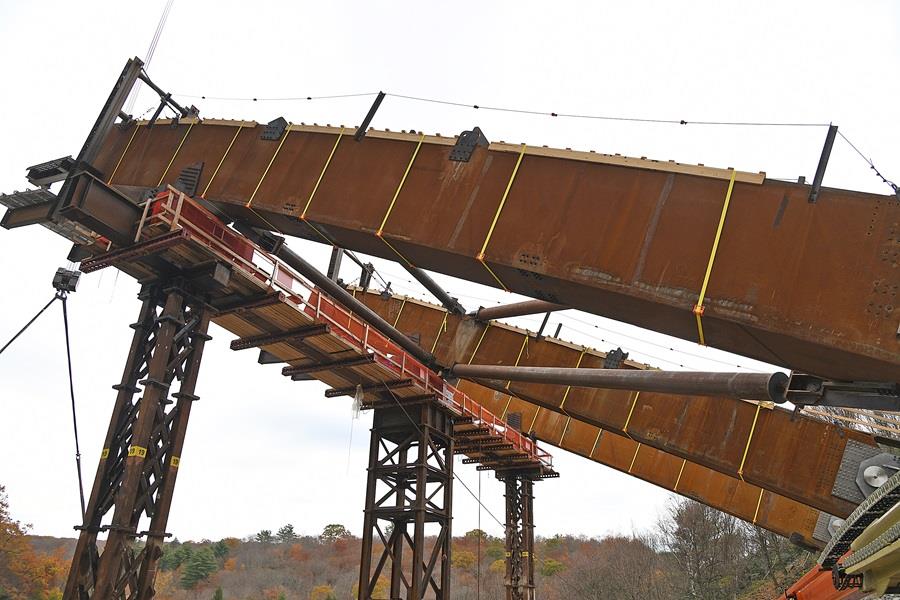 Close up bridge arch