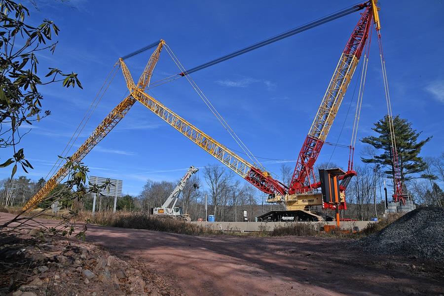 Large crane system