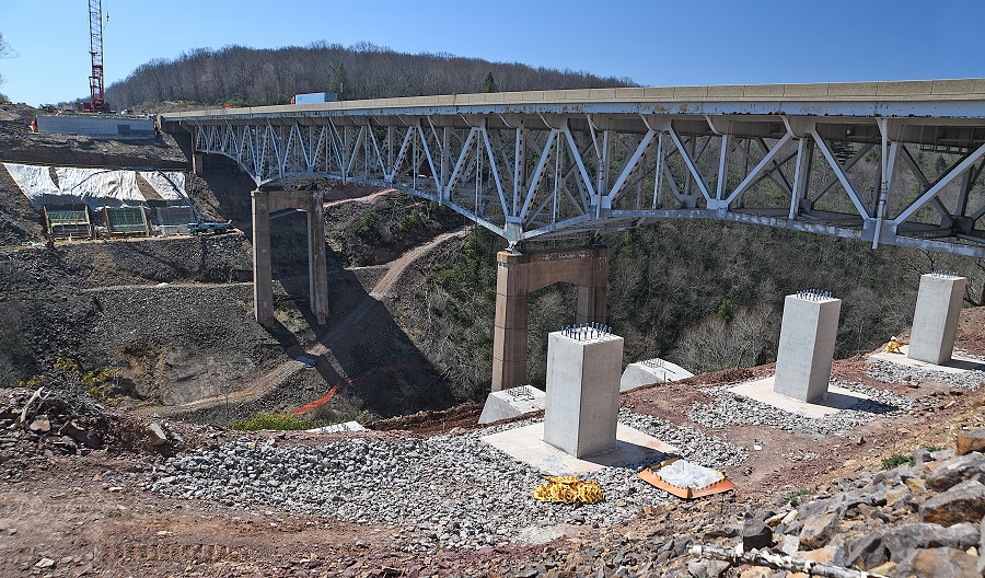 Long view of bridge