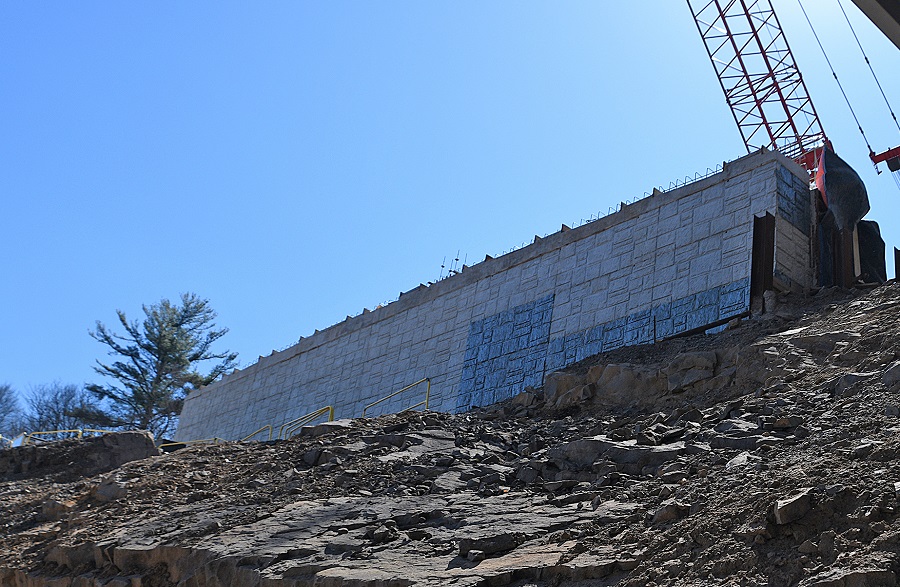 Bridge abutment construction