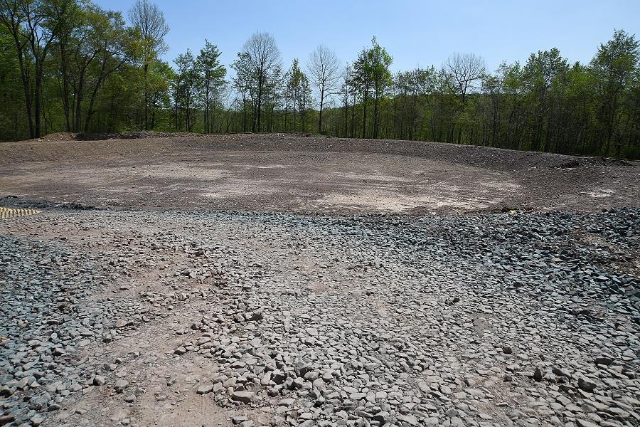 Retention basin construction