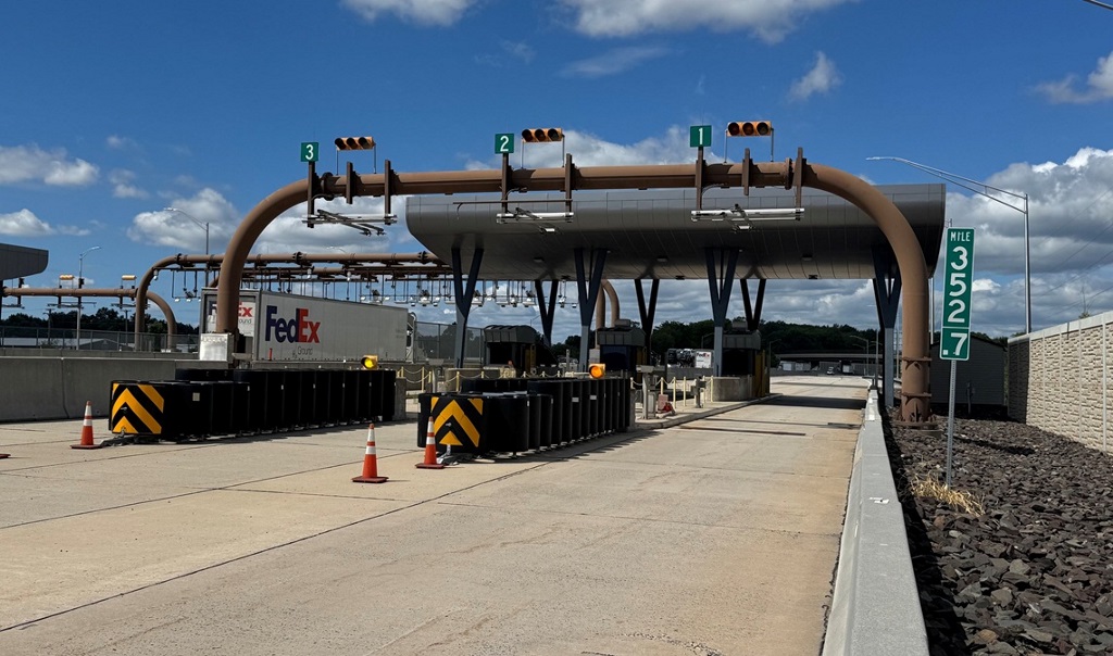 Toll plaza pre construction