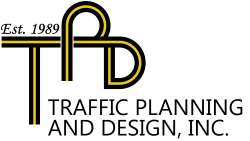 Traffic Planning and Design, Inc. logo