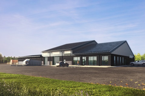 Logistic Building Rendering
