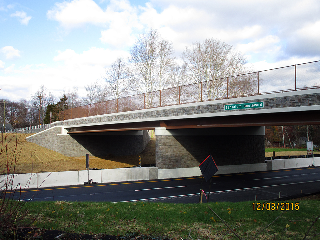 Bridge completed and open to traffic – Picture 1 (Nov/Dec 2015)