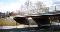 Bridge completed and open to traffic – Picture 1 (Nov/Dec 2015)