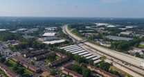 September 2018: Opening Day Drone Aerial Photo