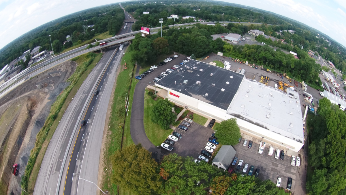 September 2018: Opening Day Drone Aerial Photo