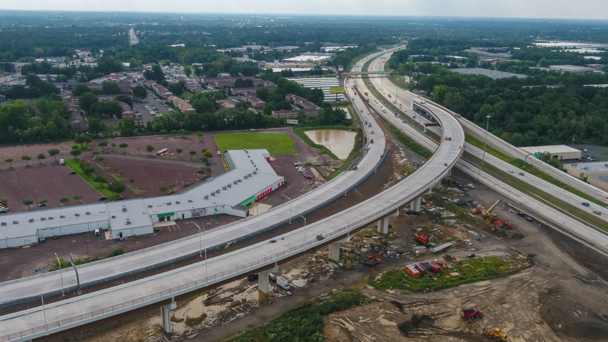 September 2018: Opening Day Drone Aerial Photo