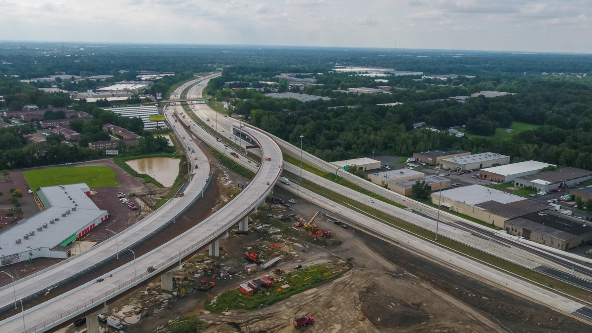 September 2018: Opening Day Drone Aerial Photo