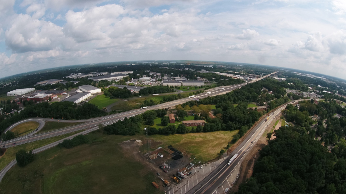 September 2018: Opening Day Drone Aerial Photo