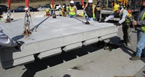 Setting of precast pavement slab to adjacent slab (Mar/Jul 2019)