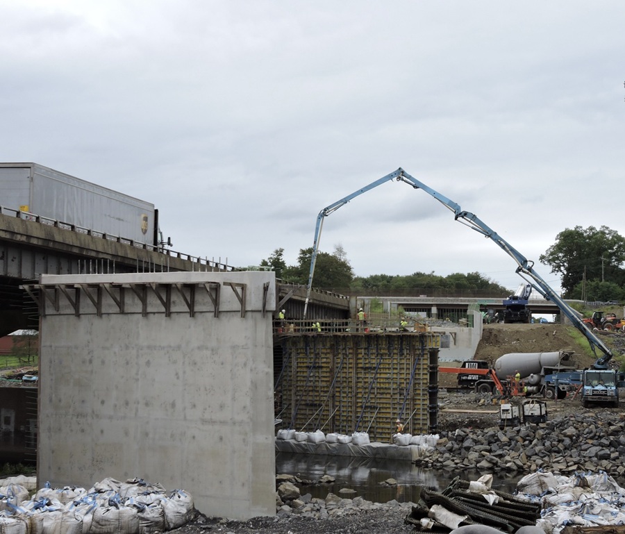 Pier construction