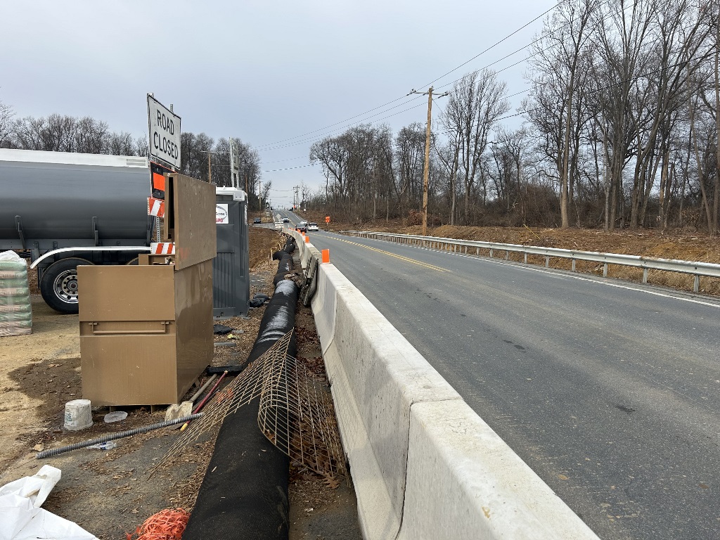 Lower Macungie Road Looking West 20241204