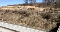 April 2016 Foxwood Road Relocation Slope Cut