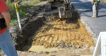 September 2016 Norwood Water Control Undercut Excavation