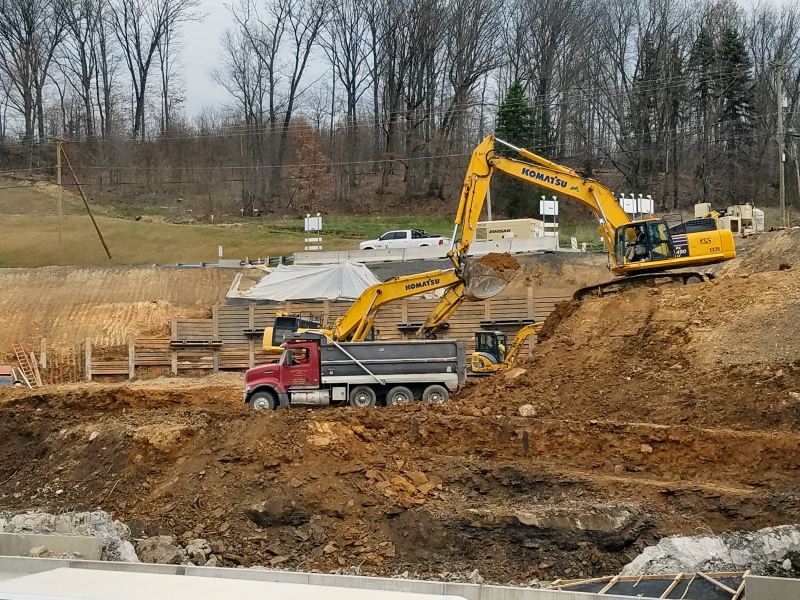 April 2017 WB-206 Abutment 1 Excavation