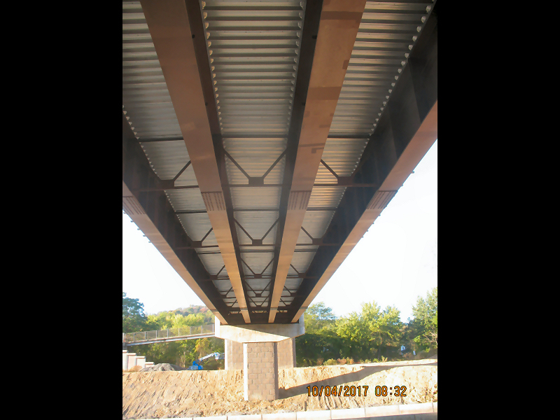 October 2017 WB-206 Underside of Bridge Deck