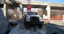 January 2014 - Boring Samples for Retaining Wall