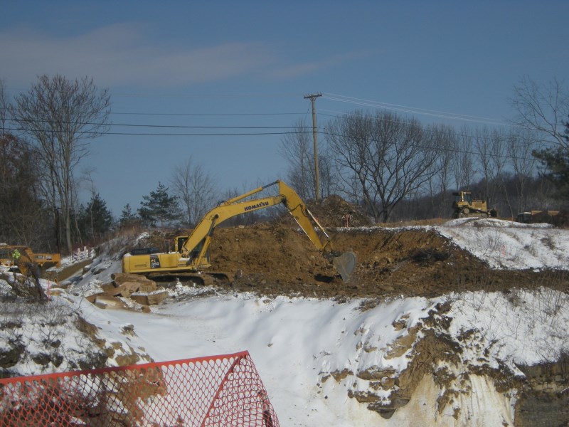 February 2014 - Excavation for Abutment 2